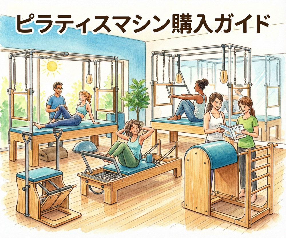 2026年完全版】ピラティスマシン購入ガイド｜おすすめブランド比較と